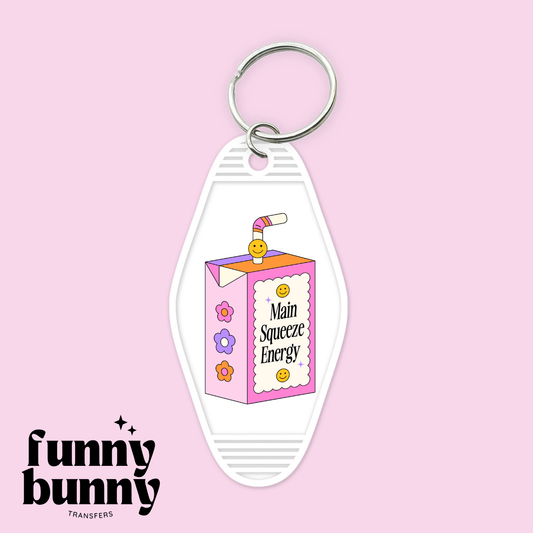 Main Squeeze Energy - Motel Keychain