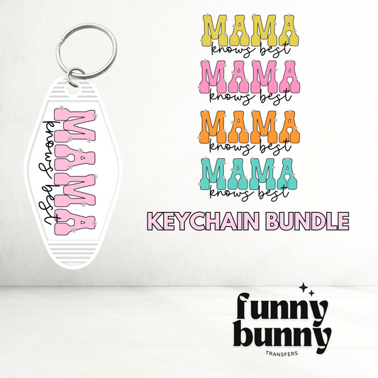 Mama Knows Best - Motel Keychain Bundle