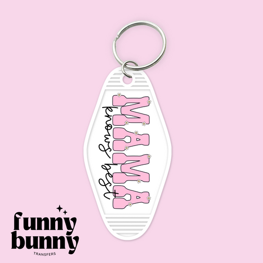 Mama Knows Best Blush - Motel Keychain