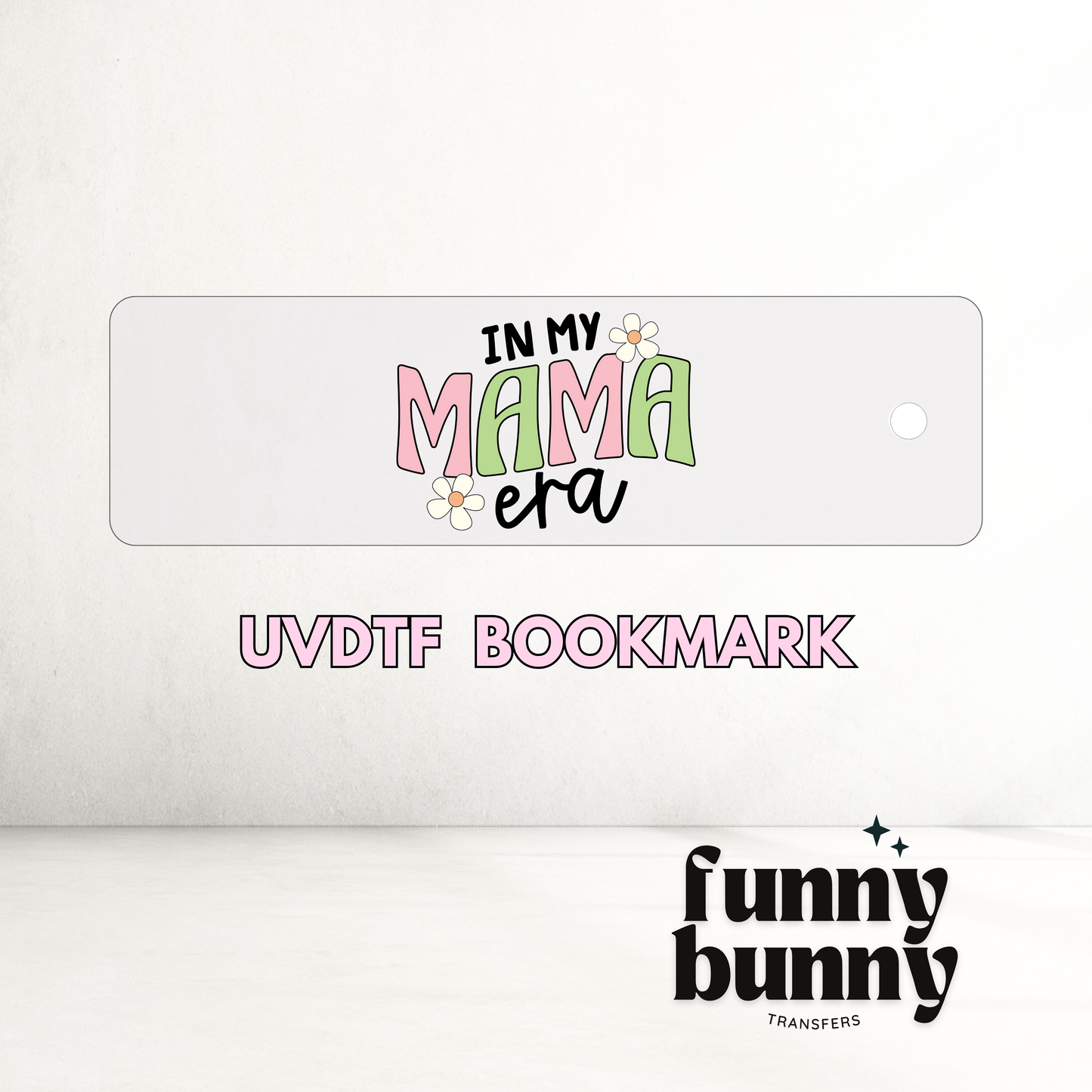 Mama Pastel - UVDTF Bookmark Decal