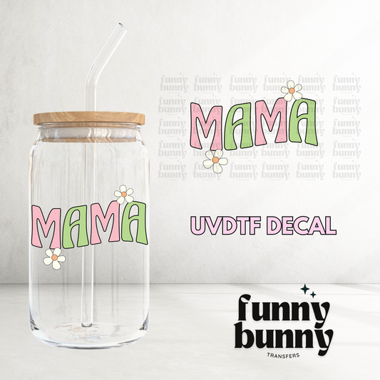 Mama Pastel - UVDTF Decal