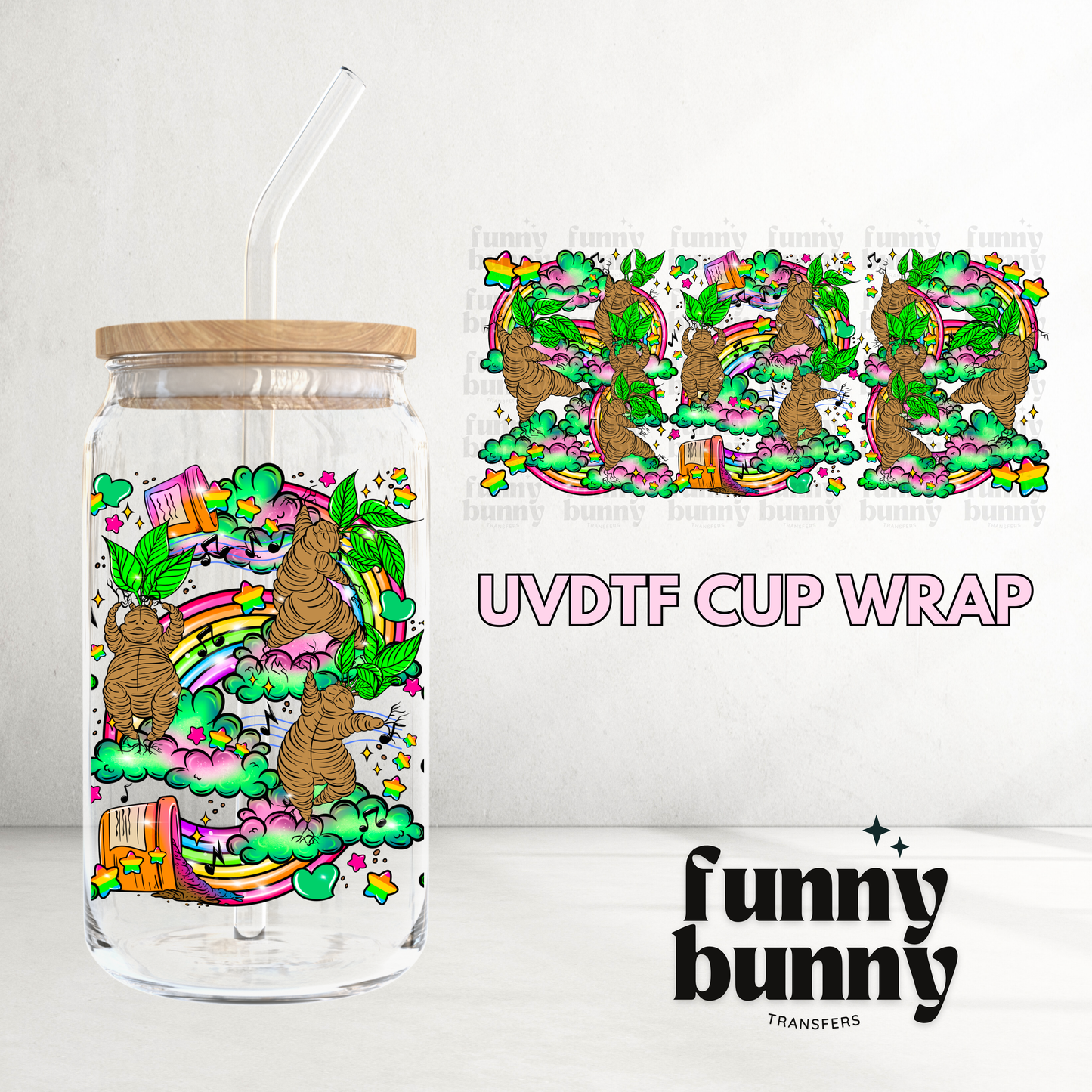 Mandrake - 16oz UVDTF Cup Wrap