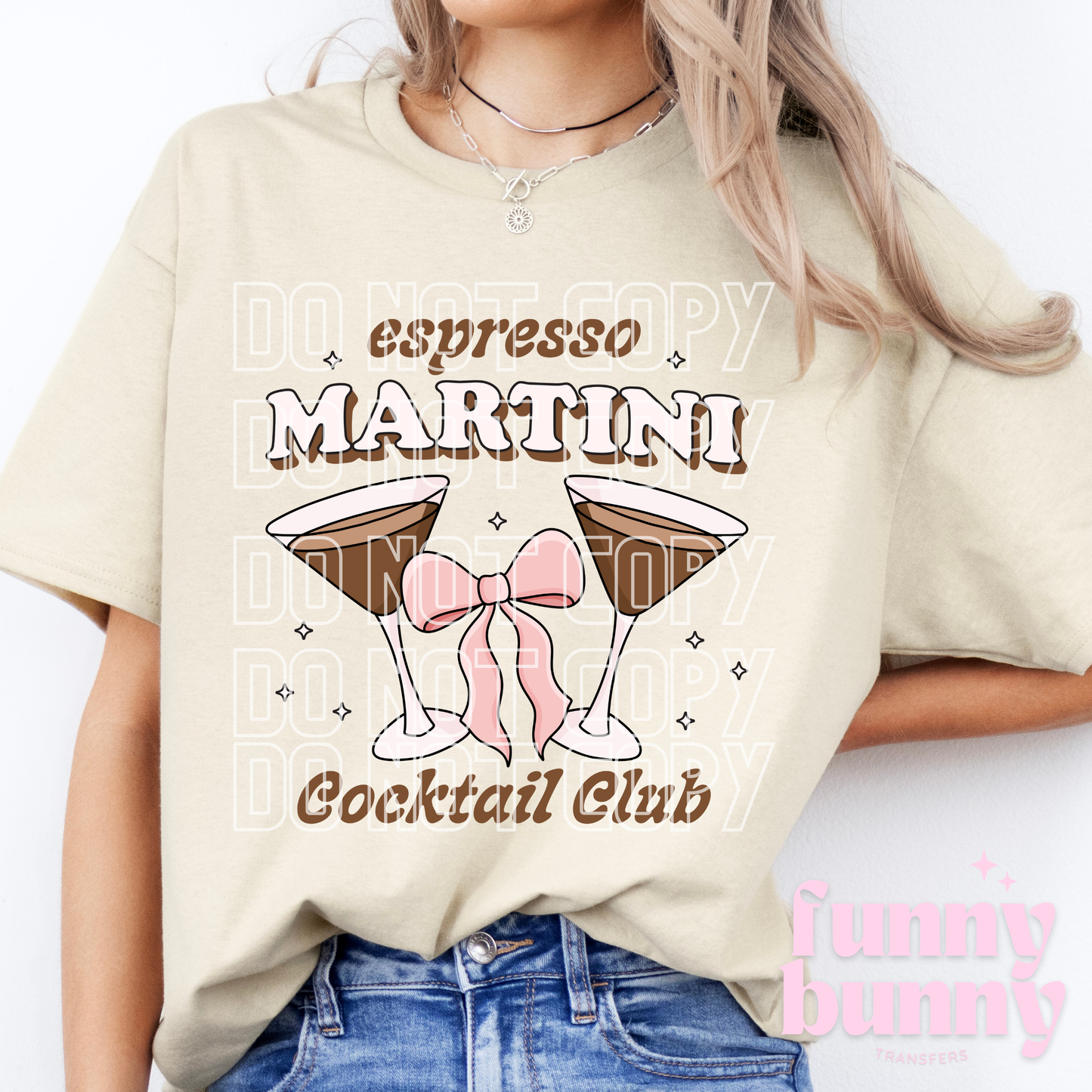 Martini Cocktail Club - DTF Transfer
