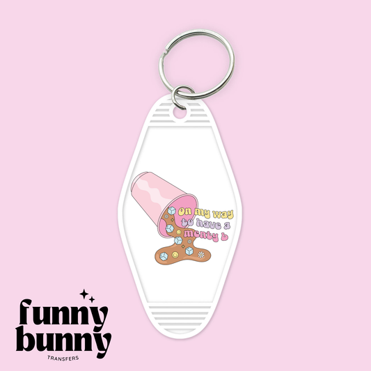 Menty B - Motel Keychain