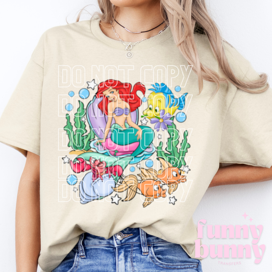 Mermaid - DTF Transfer