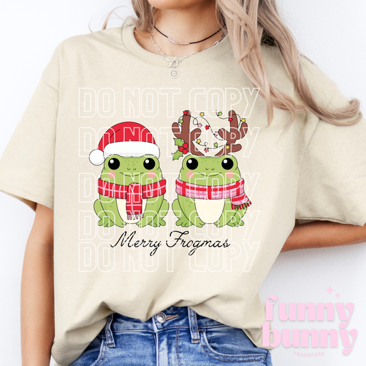 Merry Frogmas - DTF Transfer