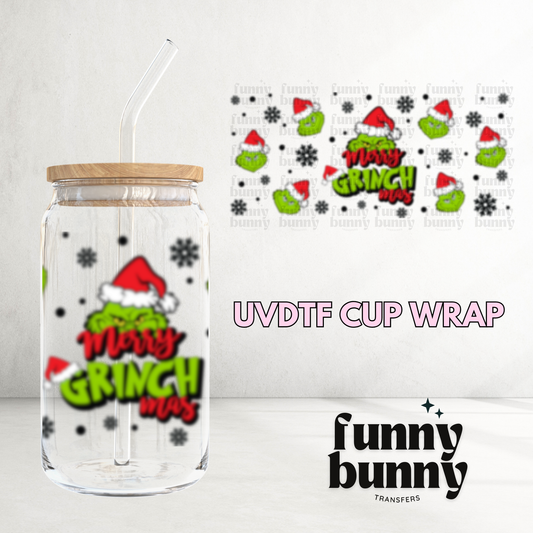 Merry Gnchmas - 16oz UVDTF Cup Wrap