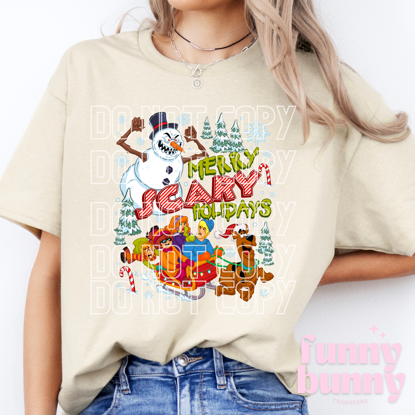 Merry Scary Xmas - DTF Transfer