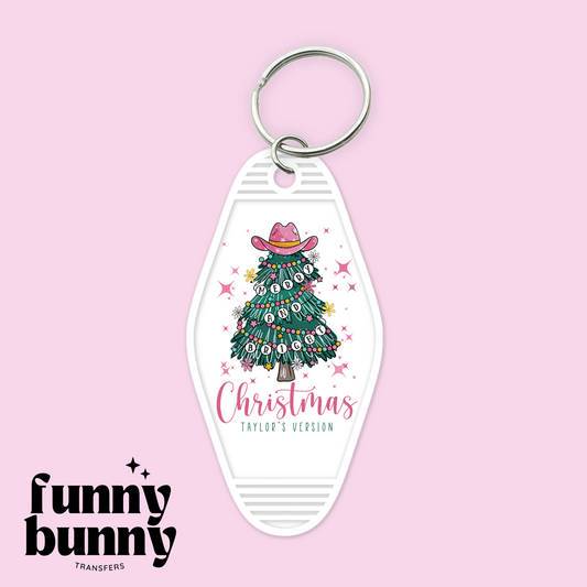 Merry & Bright - Motel Keychain