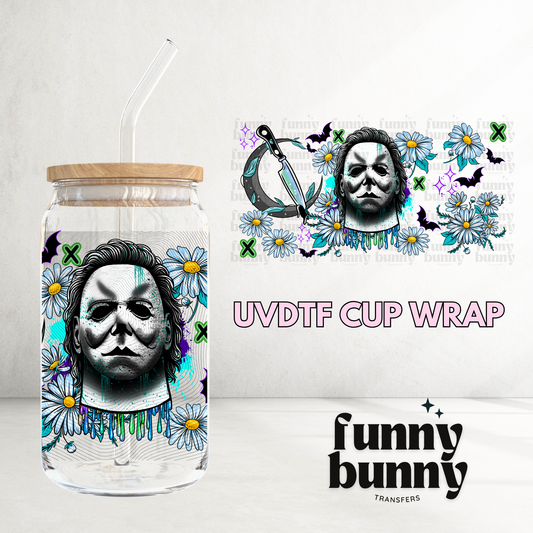 Michael Floral - 16oz UVDTF Cup Wrap