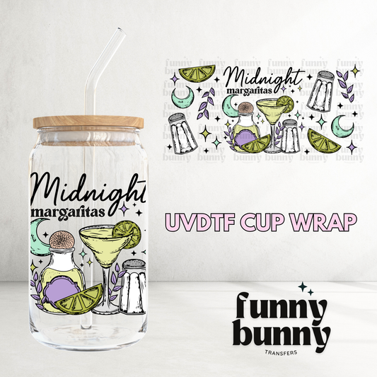 Midnight Margaritas - 16oz UVDTF Cup Wrap