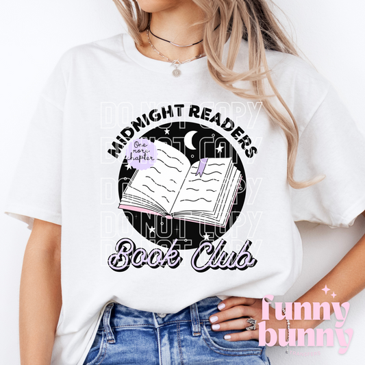 Midnight Readers Book Club - DTF Transfer