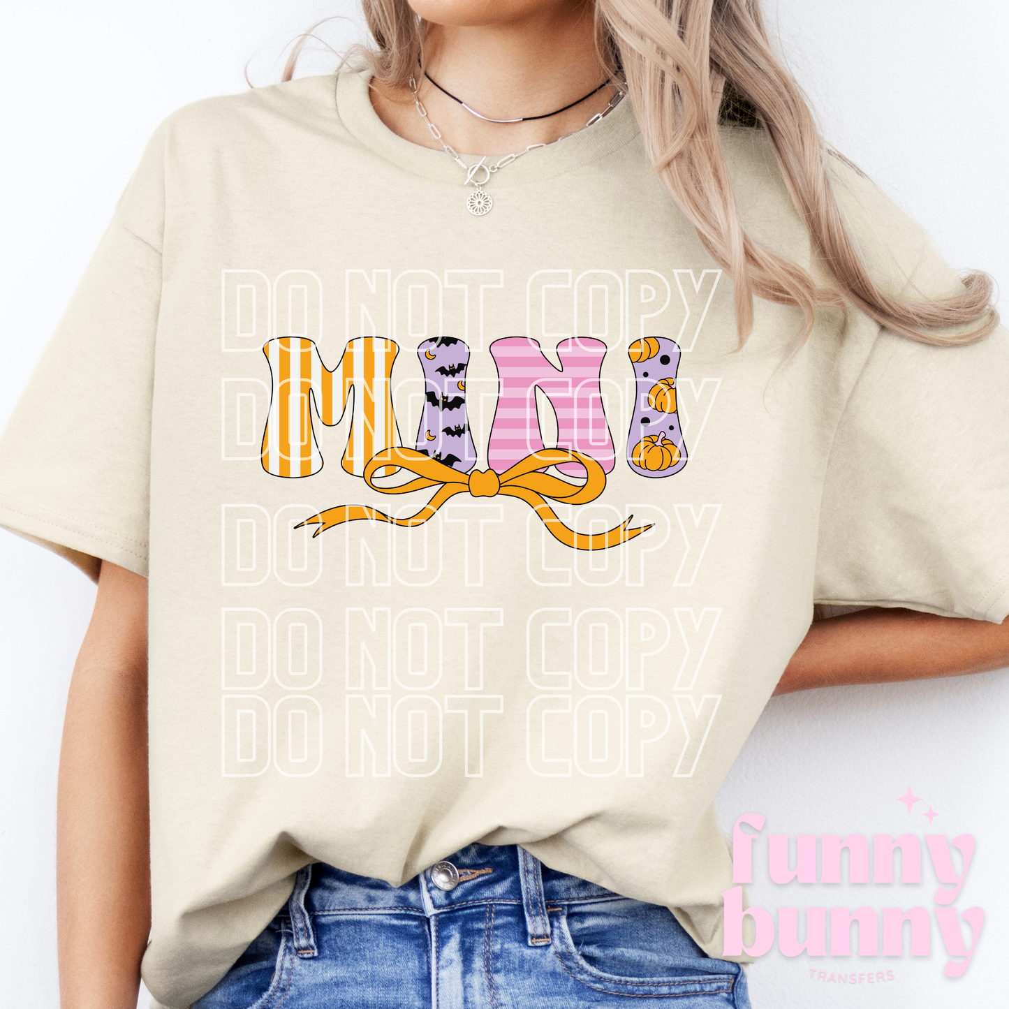 Mini Spooky Bow - DTF Transfer