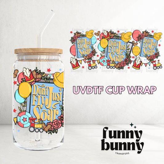 Just Soar - 16oz UVDTF Cup Wrap