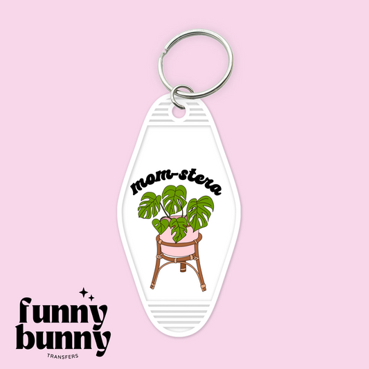 Mom-Stera - Motel Keychain