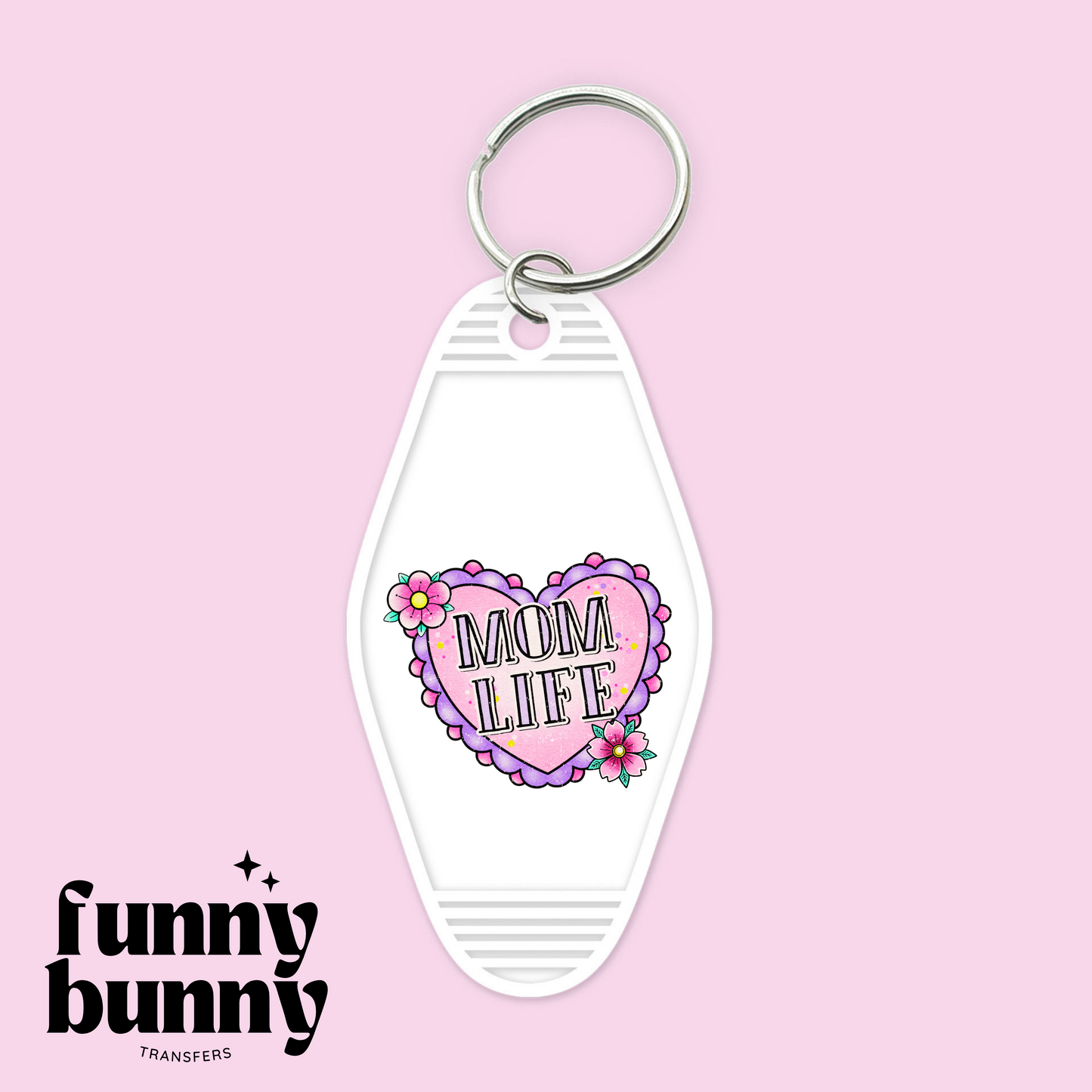 Mom Life - Motel Keychain