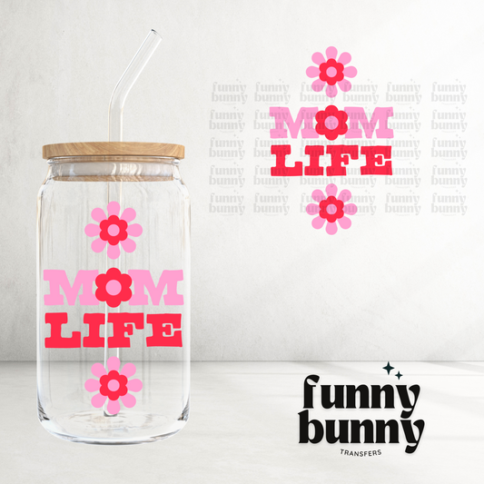 Retro Mom Life - UVDTF Decal