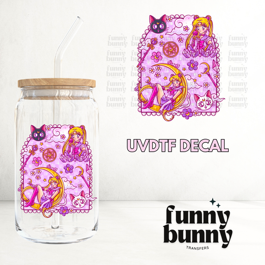 Moon Light Girl - UVDTF Decal