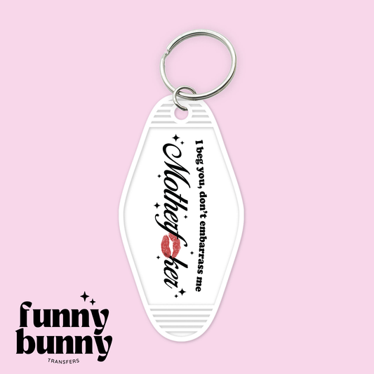Motherfcker - Motel Keychain