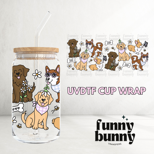 My Dog Is My Bestie - 16oz UVDTF Cup Wrap