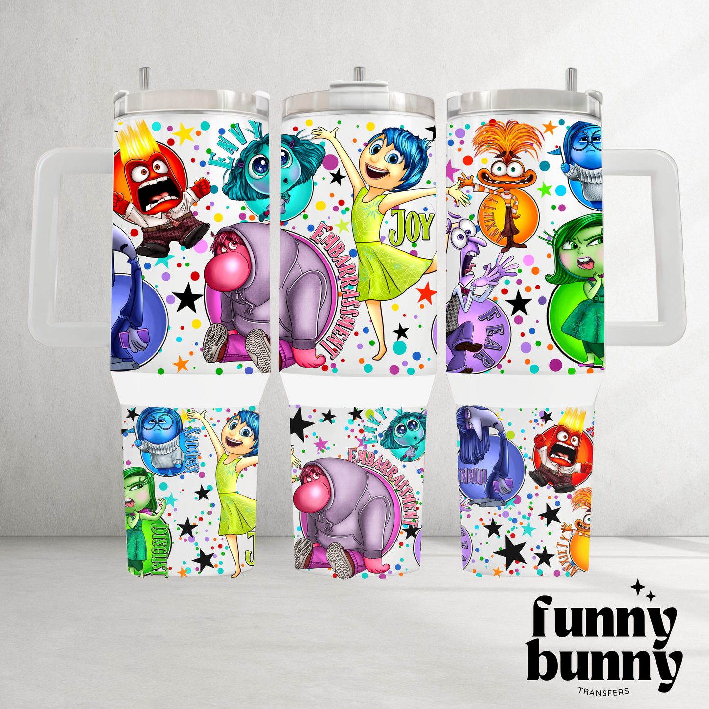 My Emotions - 40oz UVDTF Tumbler Wrap