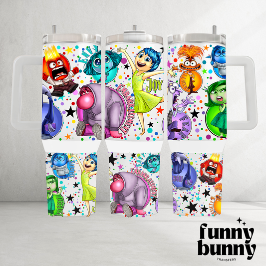 My Emotions - 40oz UVDTF Tumbler Wrap