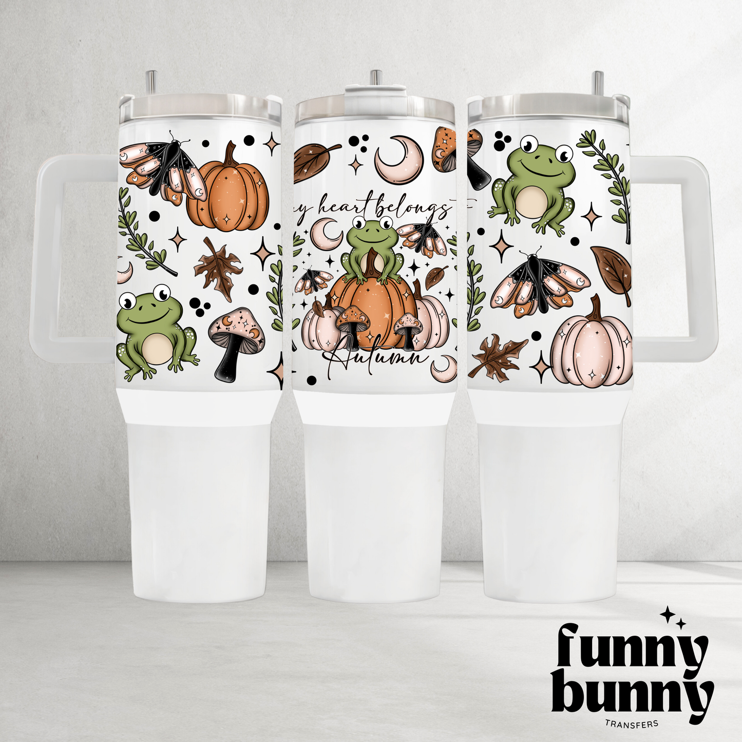 My Heart Belongs To Autumn - 40oz UVDTF Tumbler Wrap