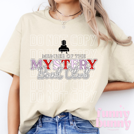 Mystery Book Club - DTF Transfer