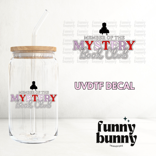 Mystery Book Club - UVDTF Decal