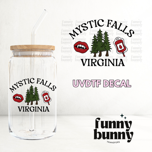 Mystic Falls Virginia - UVDTF Decal