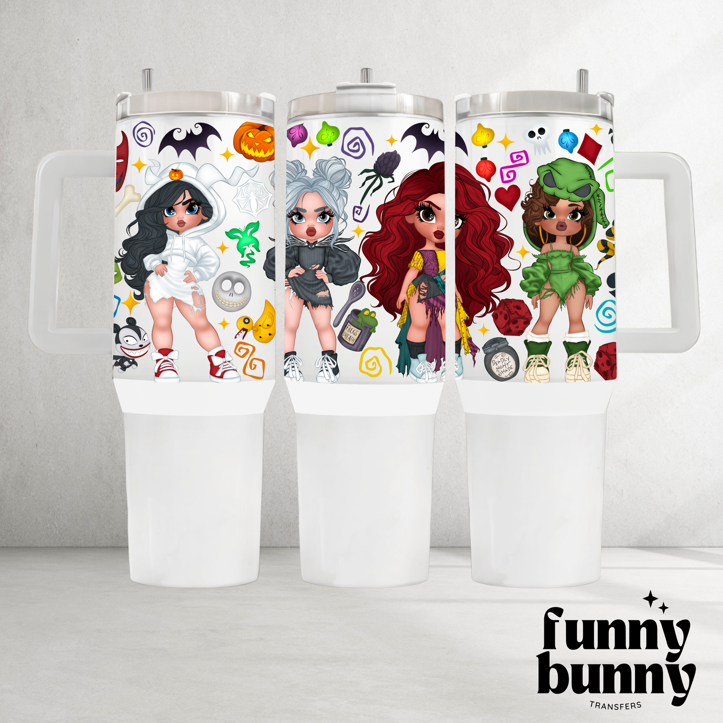 NBC Baddies - 40oz UVDTF Tumbler Wrap