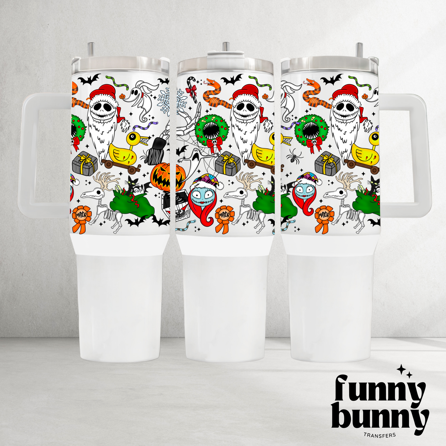 NBC Doodle - 40oz UVDTF Tumbler Wrap