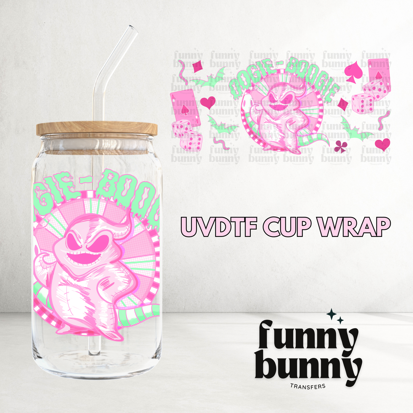 Neon Boogie - 16oz UVDTF Cup Wrap