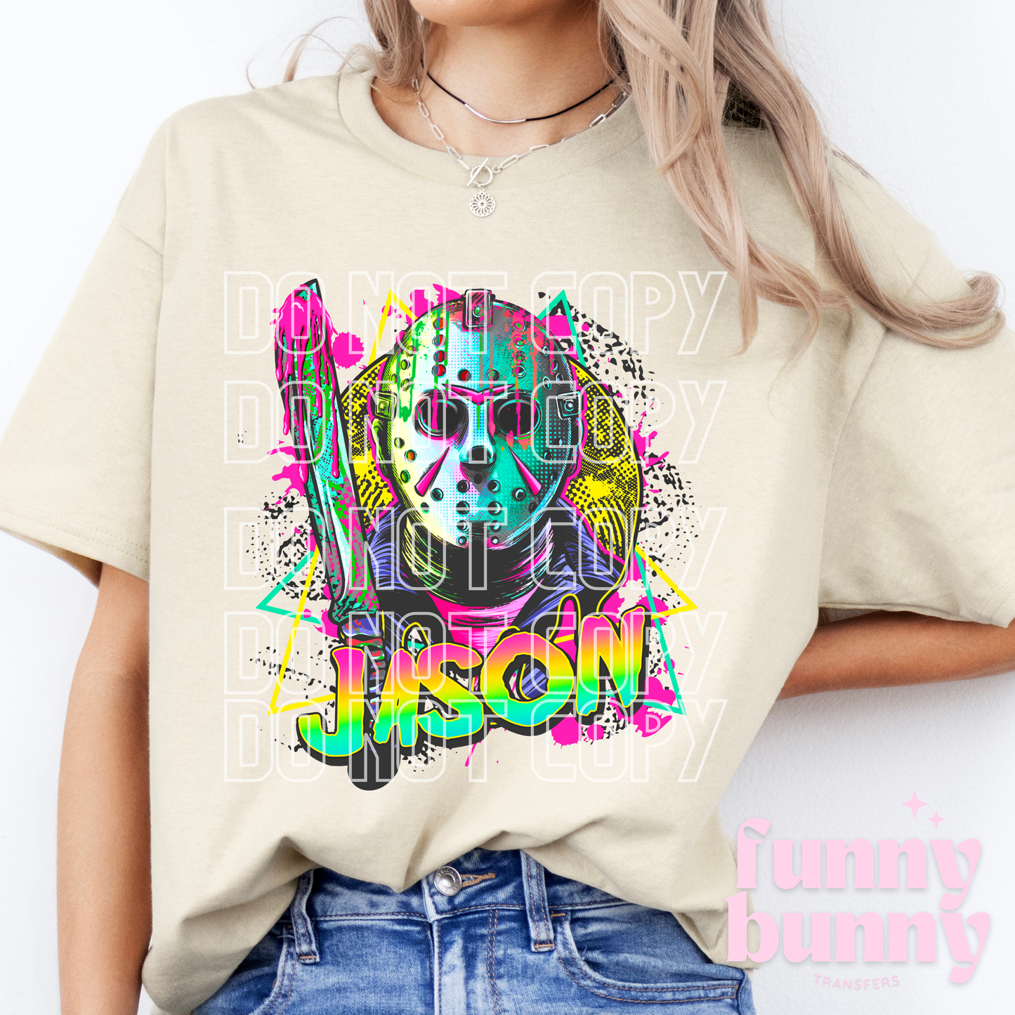 Neon Jason - DTF Transfer