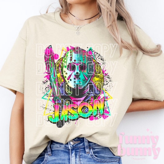 Neon Jason - DTF Transfer