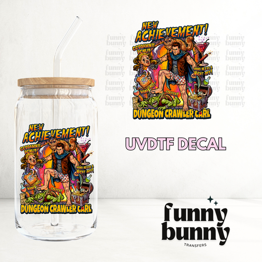 New Achievement - UVDTF Decal