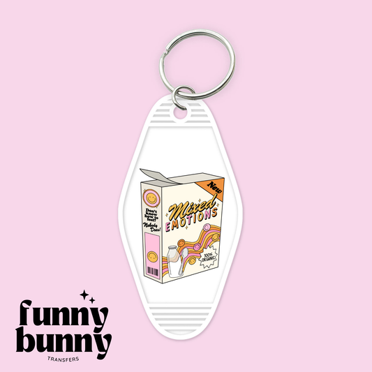 New Mixed Emotions - Motel Keychain
