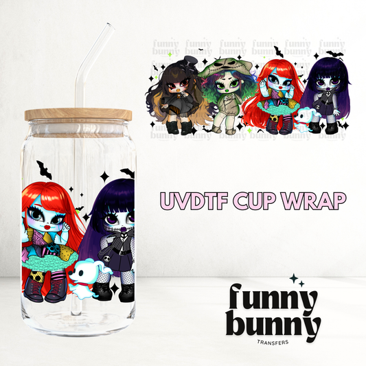 Nightmare Gang - 16oz UVDTF Cup Wrap