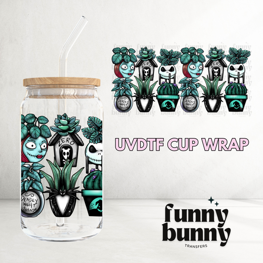 Nightmare Plants II - 16oz UVDTF Cup Wrap