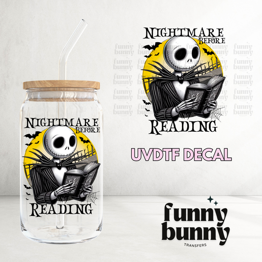 Nightmare Reader - UVDTF Decal