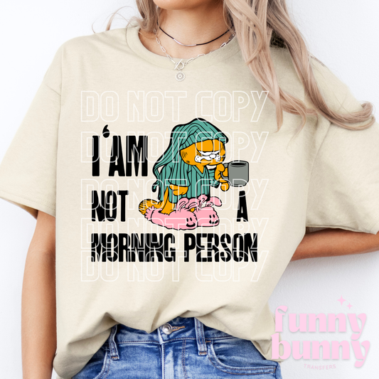 Not Morning Girly - DTF Transfer