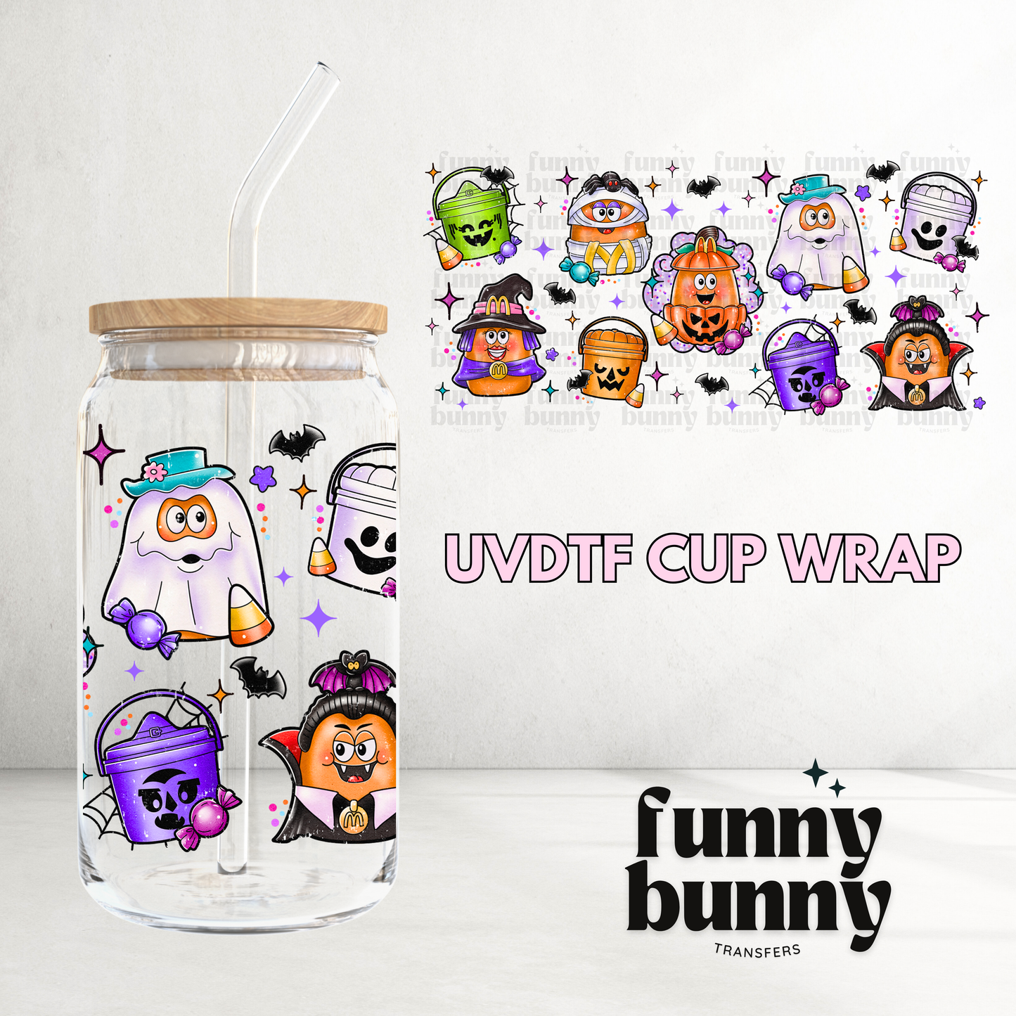 Nuggies - 16oz UVDTF Cup Wrap