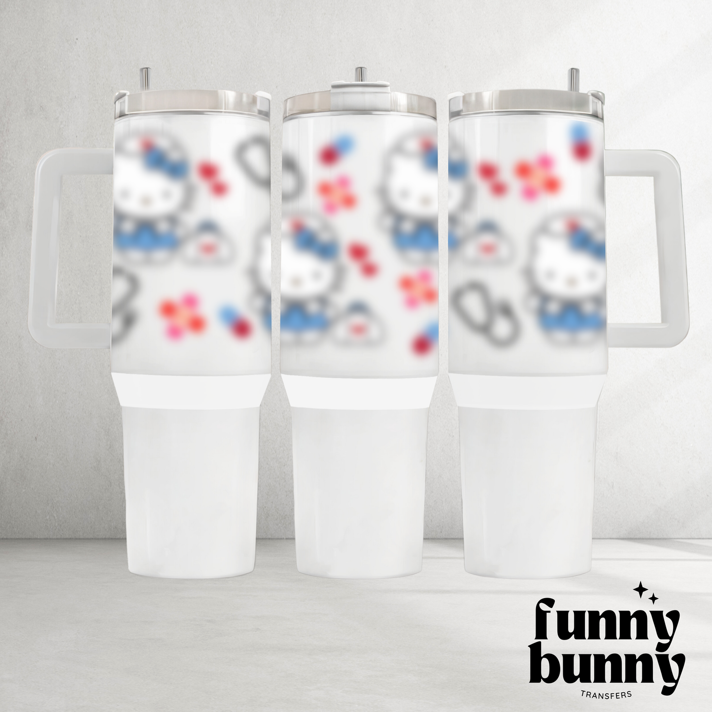 Nurse Kitty - 40oz UVDTF Tumbler Wrap