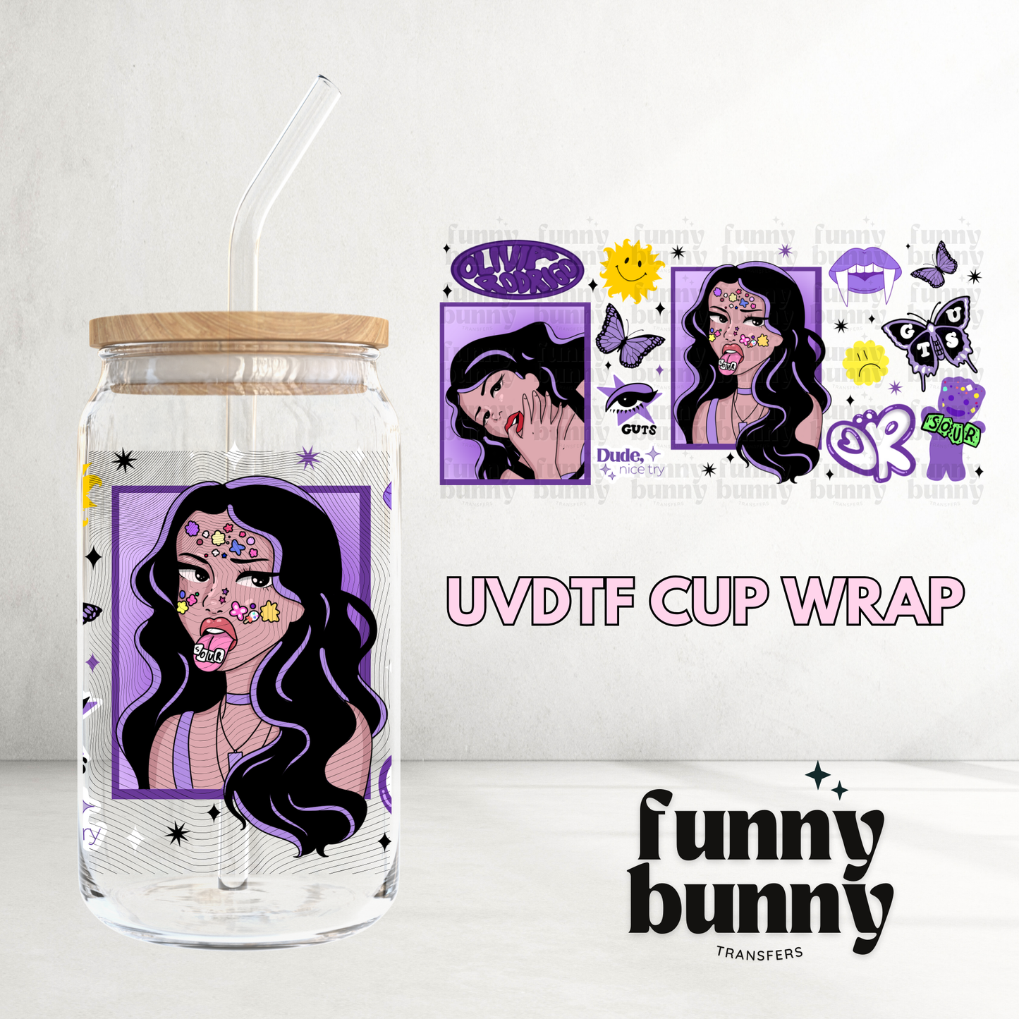 OR Sour - 16oz UVDTF Cup Wrap