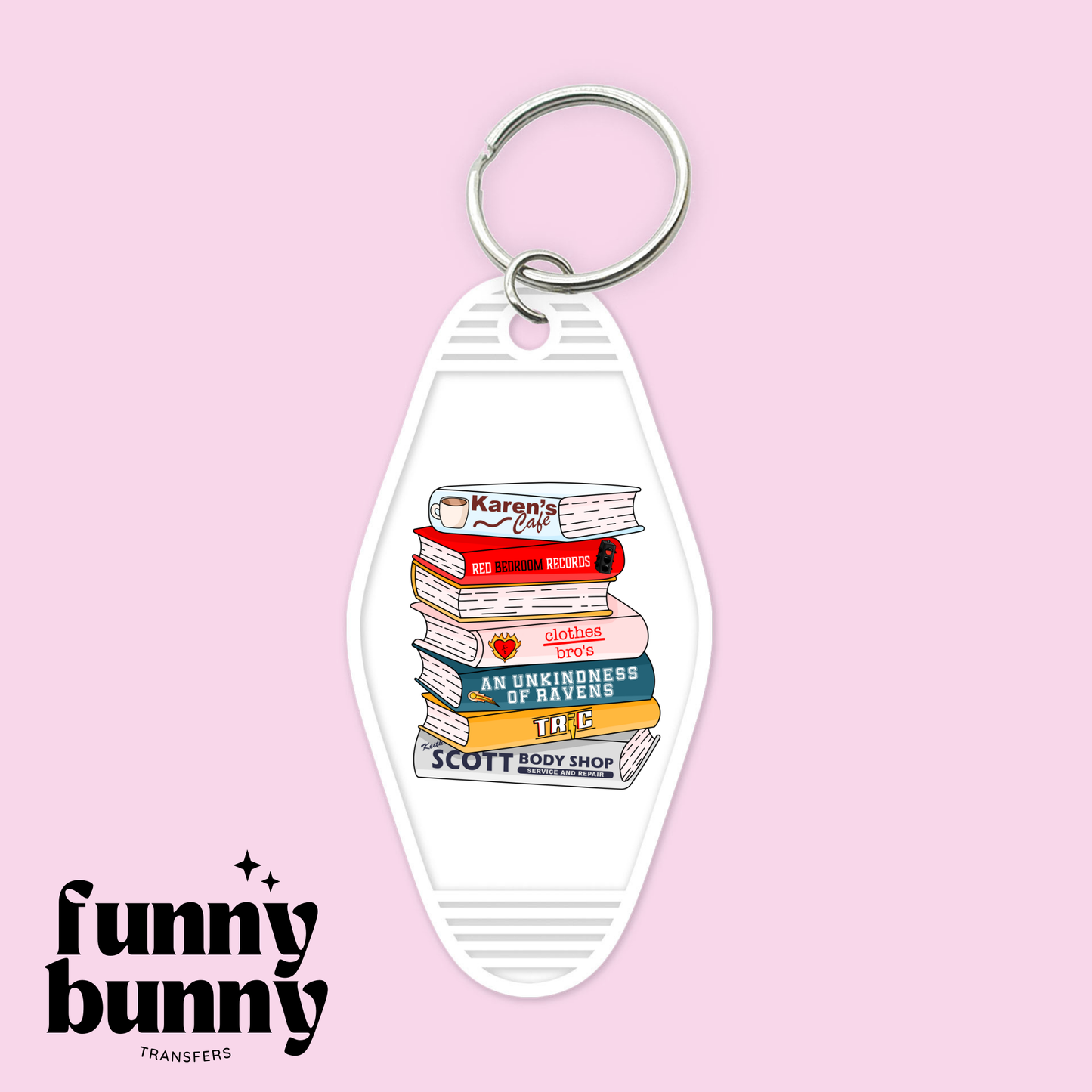 OTH Books - Motel Keychain