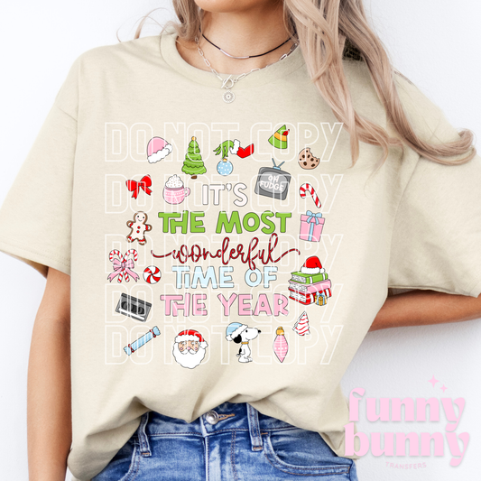 Oh Fudge Xmas Doodles - DTF Transfer