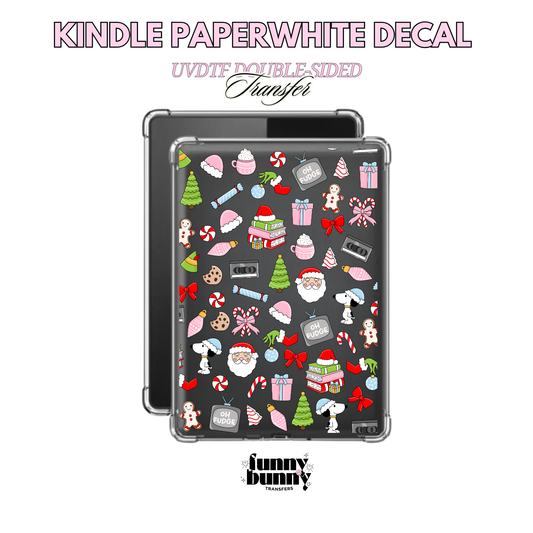 Oh Fudge Xmas Doodles - Kindle Decal