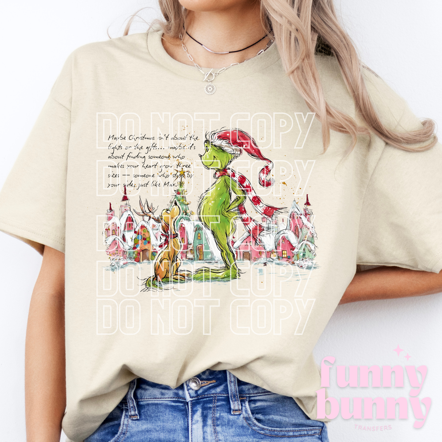 Once Upon Grnchmas - DTF Transfer