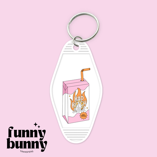 Organic Bad Juice - Motel Keychain