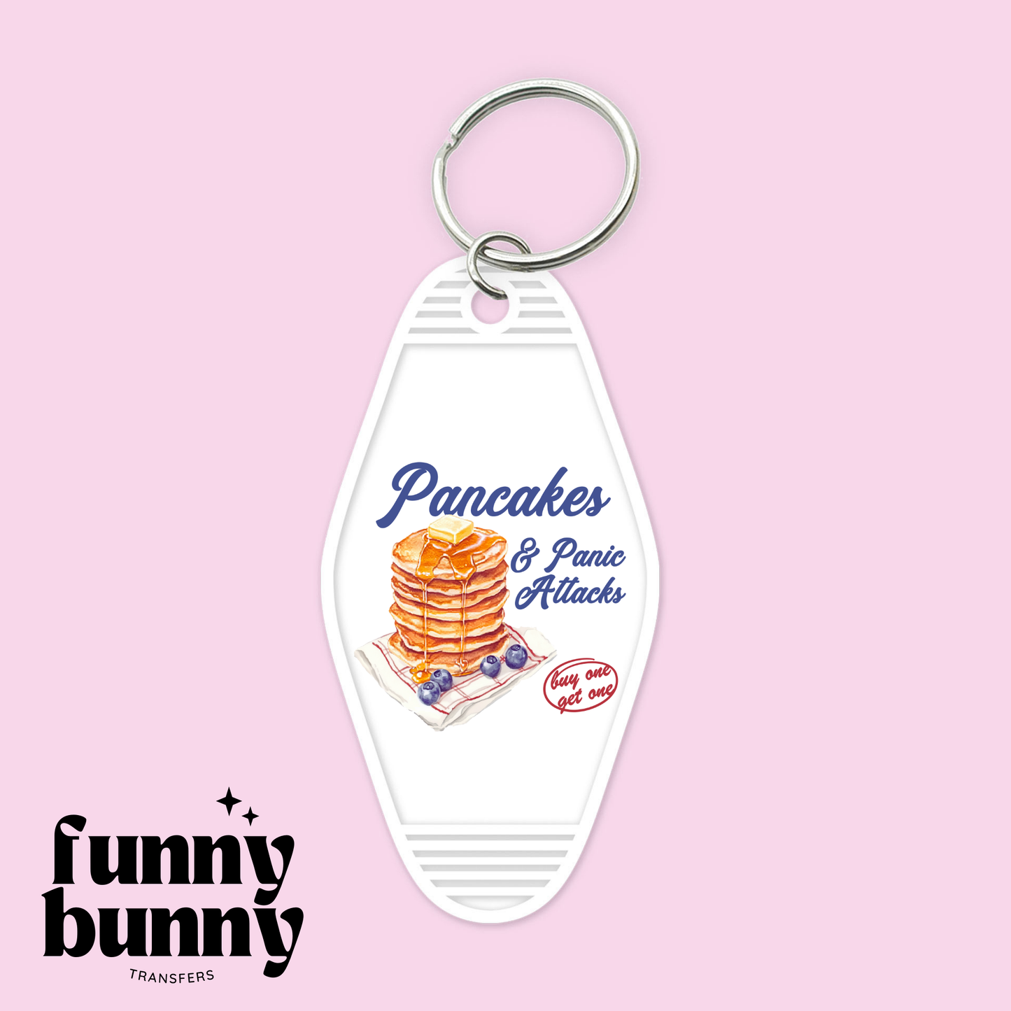 Pancakes - Motel Keychain